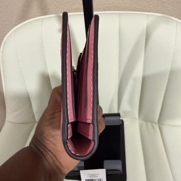 kate spade Pink Bifold Saffiano Wallet - Picture 5 of 5